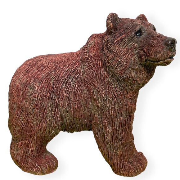 Other - Ceramic Brown Grizzly Bear Figurine